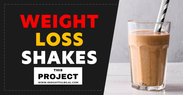 How To Use Weight Loss Shakes