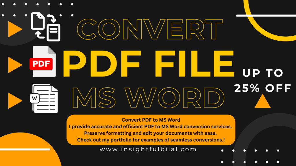 PDF to MS Word