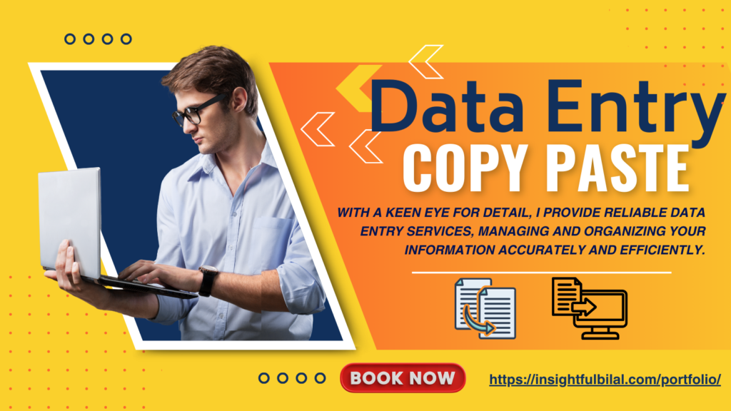 Data Entry Copy Past