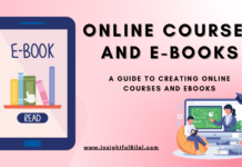 Online Courses and e-Books